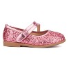 Olivia Miller Girl's Toddler Princess Heart Maryjane Flats - 2 of 4