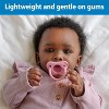 Dr. Brown's HappyPaci One-Piece 100% Silicone Pacifier - 0-6 Months - 3pk - 3 of 4