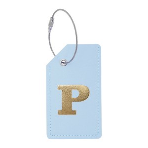 Unique Bargains Luggage Tag Light Blue 1 Pc - 1 of 4