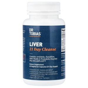Dr. Tobias Liver 21 Day Cleanse, 63 Vegetarian Capsules - 1 of 4