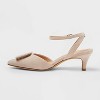 Women’s Kenya Heels with Memory Foam Insole – A New Day™ Beige - 2 of 3