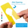 Unique Bargains Plastic Lightweight Durable Portable Clothes Divider Label 20 Pcs - 3 of 4