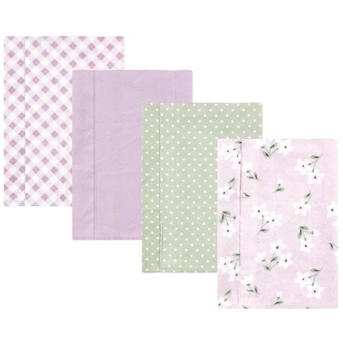 Home | Hudson Baby Infant Girls Cotton Flannel Burp Cloths 12-Pack Bundle, Pink Mint Floral, One Size at Plaza Las Americas in San Juan, PR