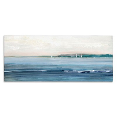 Stupell Industries Morning Sky Abstract Ocean, 48" x 20"
