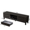 CAVINAS 4 Drawers TV Stand for TVs Up to 75 Inch,Console Table with Cable Management,Modern TV Stand for Bedroom,Living Room - 3 of 4