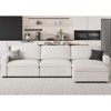 Belffin L-Shaped 4-Seater Cloud Sectional - Plush Chenille Sofa with Storage Ottoman & Convertible Design - 4 of 4