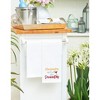 C&F Home Margaritas With Senoritas Embroidered Cotton Waffle Weave Kitchen Towel - 3 of 3