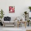 Stupell Industries Romantic Red Peonies Budding Black Framed Floater Canvas Wall Art - 2 of 4