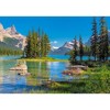 500 Piece Jigsaw Puzzle, Maligne Lake, Canada, Jasper National Park, Landscape, Adult Puzzle, Castorland B-53803 - 2 of 4