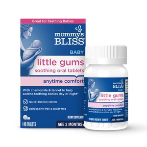 Mommy's Bliss Little Gums Soothing Oral Tablets - 140ct - 1 of 4