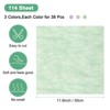 Unique Bargains Cotton Waterproof Translucent Flexible Flower Paper 144 Pcs - 3 of 4