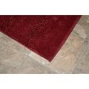 2pc Essence Nylon Washable Bathroom Rug Set Chili Red - Garland Rug: Machine Made, Non-Skid, Modern Stripe Design - 4 of 4