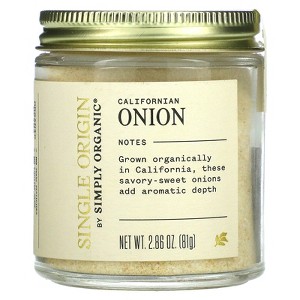Simply Organic Single Origin, California Onion, 2.86 oz (81 g) - 1 of 2