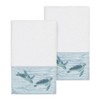 Linum Home Textiles 100% Turkish Cotton MIA Embellished Towel Set - 2 of 3