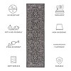 Courtyard CY8680 UV & Stain Resistant Non-Shedding Power Loomed Indoor/Outdoor Rugs - Safavieh - 3 of 4