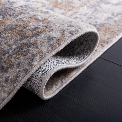 Eternal Gray and Beige Power Loomed Area Rug