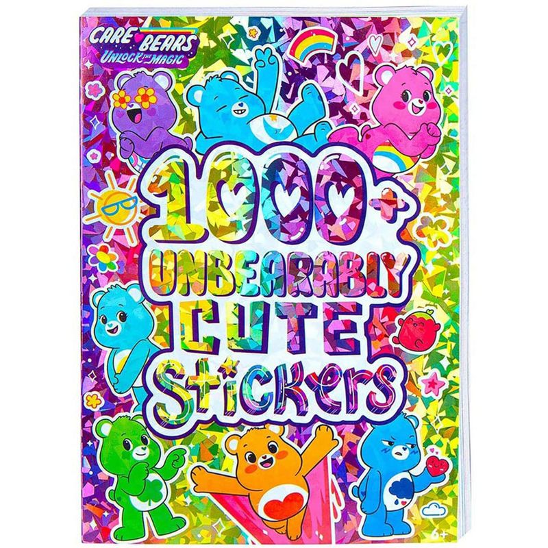 Fashion Angels Care Bears 1000+ Unbearably Cute Sticker Book, 1 of 5