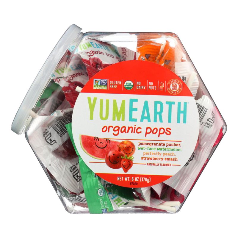 Yumearth Organic Pops Assorted Flavors - Case of 10/6 oz, 2 of 8