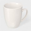 Orly Maison 8-Piece Round Mug Set - White Modern Stoneware Mugs - 11 fl. Oz - 3 of 4