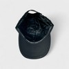 French Connection Classic Black Baseball Cap - Adjustable Back Strap, Embroidered Logo - image 4 of 4