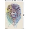 Trends International Rachel Caldwell - Lion Head Unframed Wall Poster Prints - 3 of 4