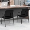 Tangkula Meeting Room Chair Set of 8 Waiting Room Chairs w/ Ergonomic Backrest & Armrests - 4 of 4