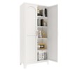 Maliang 71'' Tall Metal Storage Cabinet with Adjustable Shelves, for Bedroom, Living Room, Kitchen - 2 of 4