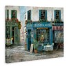 Stupell Industries Traditional Village Plaza Architecture Restaurant Patio Scene Canvas Art, 20" x 16" - 2 of 4