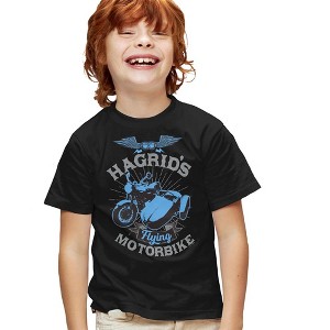 Boys' Harry Potter Hagrids Flying Motorbike T-Shirt - 1 of 4