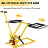 Hydraulic Lawn Mower Lift Jack, for Garden Tractors, 26-1/2 in Lift Height, 500lb Lifting Capacity, for Mower Blades Cleaning Replacing Maintenance - 3 of 4