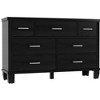 7 Drawer Dresser for Bedroom, 51" Wide Modern Wood Chest with Metal Handles, Storage Organizer for Closet, Living Room, or Entryway - 4 of 4