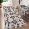 Machine Washable Vintage Rug – Soft Low Pile, Non-Slip, Stain-Resistant, Non-Shedding Carpet for Living Room, Bedroom - 2 of 4