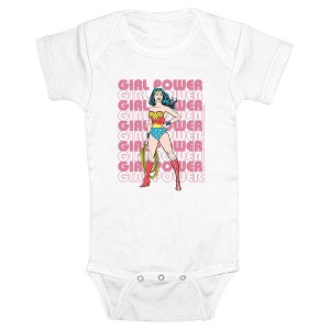 Infant's Wonder Woman Girl Power Bodysuit - 1 of 3