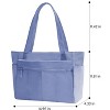 Geenric Tote Bag for Women Shoulder Bag Work Bags with Zipper Lightweight Handbags - 2 of 4