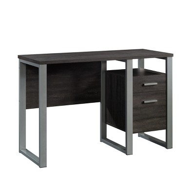 GlasFlength Desks Computer Desk Office Desk Writing Table Desk with Drawers Cabinet for Small Space Home Office, Brown, 45"*17.99"*29.65"