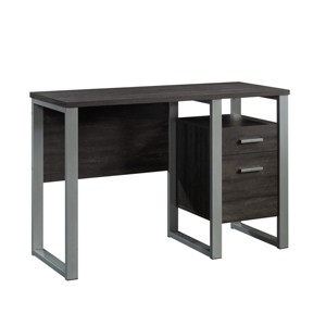 GlasFlength Desks Computer Desk Office Desk Writing Table Desk with Drawers Cabinet for Small Space Home Office, Brown, 45"*17.99"*29.65" - 1 of 4