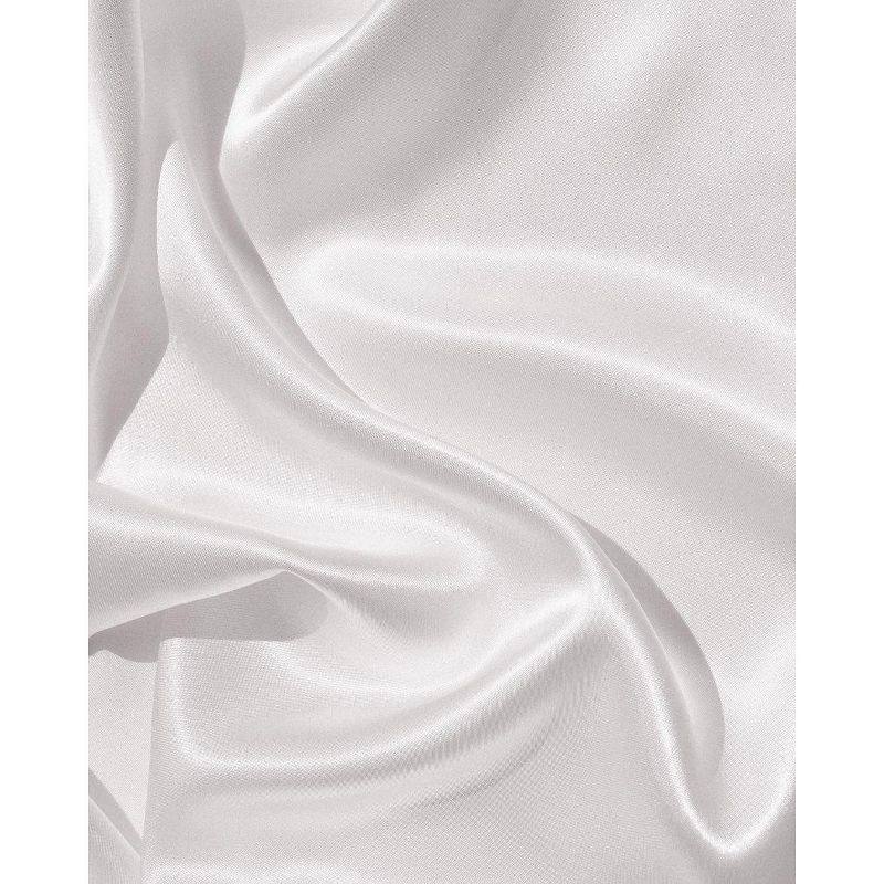 Silvon 100% Mulberry Silk Pillowcase King - White, 2 of 3
