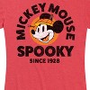 Women's Disney Spooky Since 1928 Short Sleeve Graphic T-Shirt - Heather Red - Large - 2 of 4