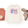 The Juniper Shop First Day Of School Checker Border Youth Long Sleeve Tee - 3 of 4