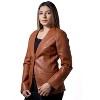 NIne West Women's V-Neck Blazer NWDP217US - 2 of 4