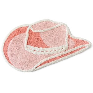 Cotton Tufted Printed Bath Rugs - 1 of 4