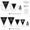 Big Dot of Happiness 30 Piece Graduation Cheers Party Pennant Triangle Banner - 3 of 4