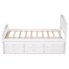 PAGED Twin Size Bed Frame Platform Storage Bed Solid Wood Bed with 6 Drawers - 3 of 4