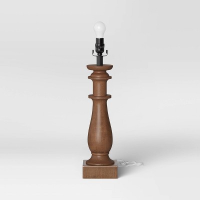 Large  LED Lamp Base Brown (Includes Energy Efficient Light Bulb) - Threshold™