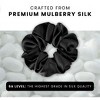 LA Glam Co. Hollywood Halo 100% Silk Scrunchies - 3-Pack - 3 of 4