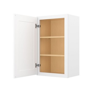 HOMLUX Easy-DIY Shaker White Ready to Assemble Wall Kitchen Cabinet - 1 of 4