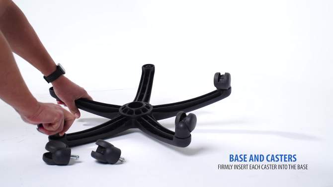 Web Chair Black - Boss Office Products, 2 of 10, play video