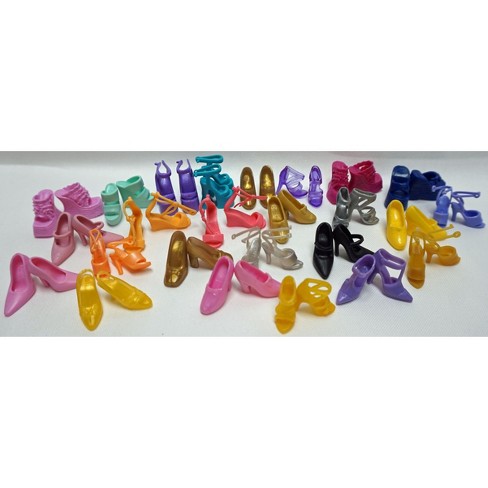 Barbie Accessories Curvy & Tall Doll Shoe Pack 