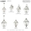 Livex Lighting Wentworth 2 - Light Post Light in  Brushed Nickel - 2 of 4