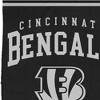 NFL Cincinnati Bengals Midnight Logo Cozy Knit Blanket - 2 of 2